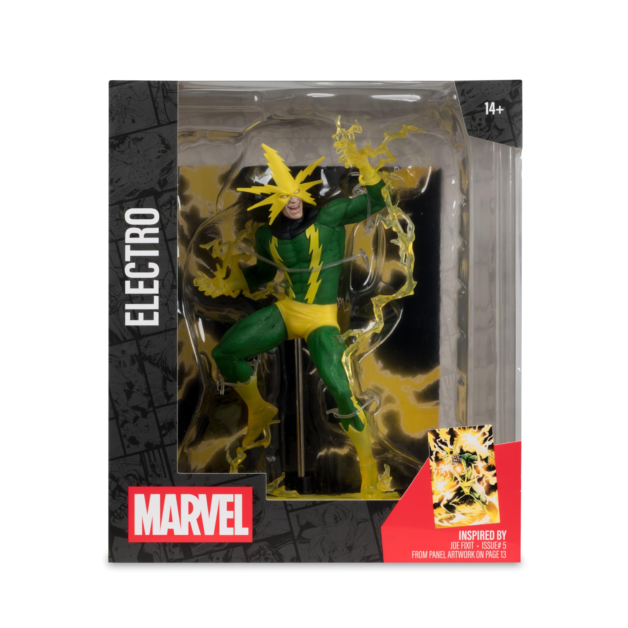 McFarlane Marvel Electro Joe Fixit 5 statua 1/10