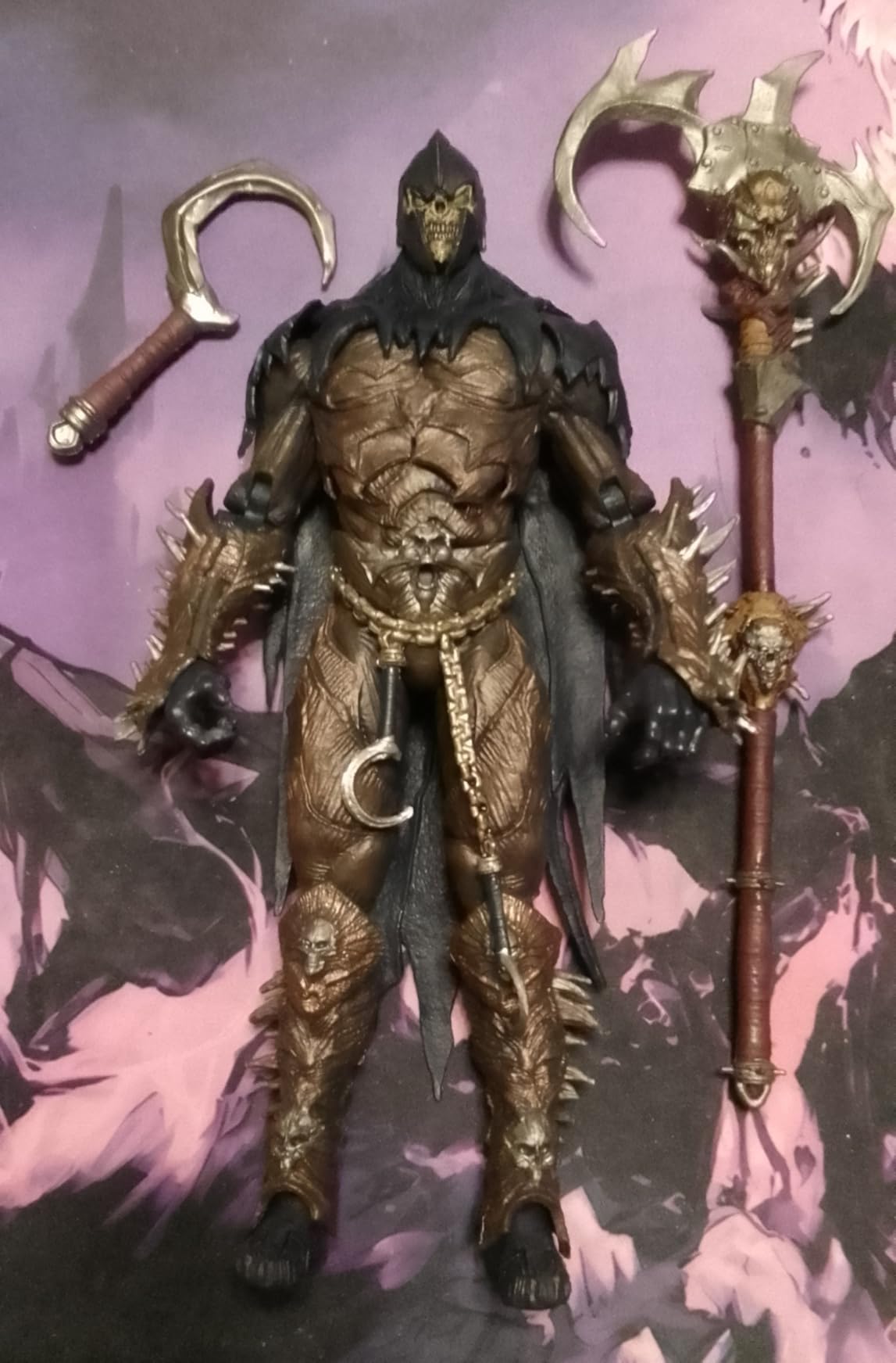 McFarlane Spawn Raven Spawn action figure gancio piccolo