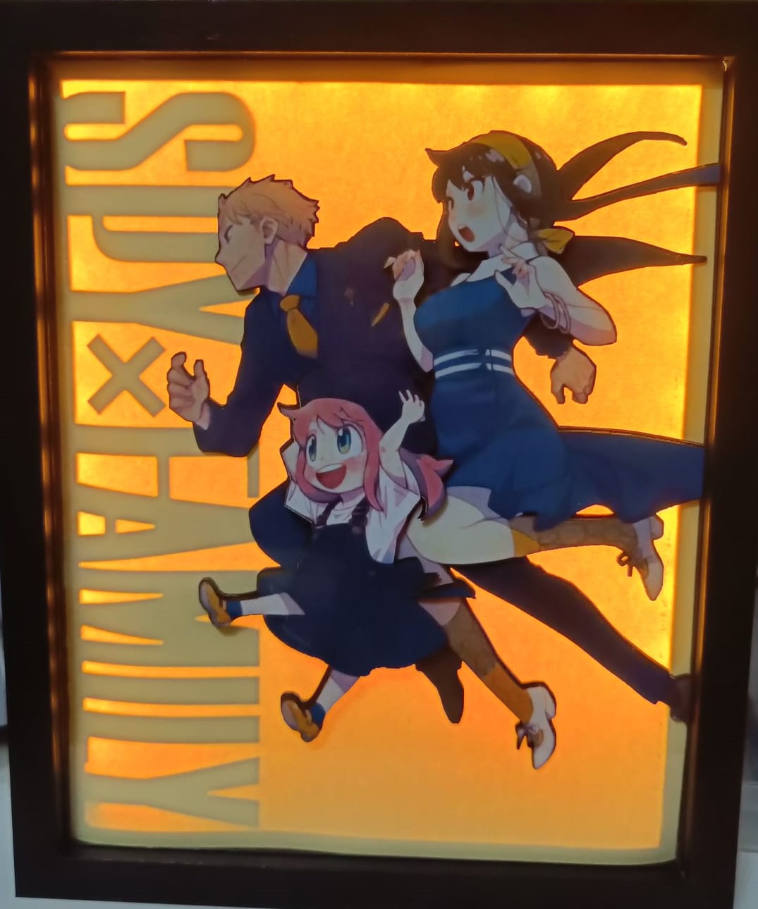 L'Atelier di Zelda Mondi di Luce Spy x Family lightbox Running Family