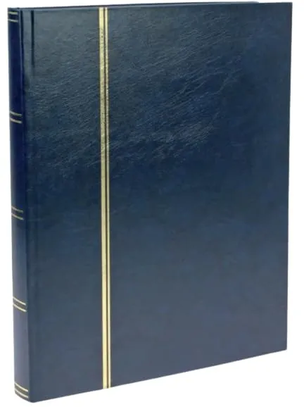 SAFE 115 Premium album francobolli 32 pagine bianche blu