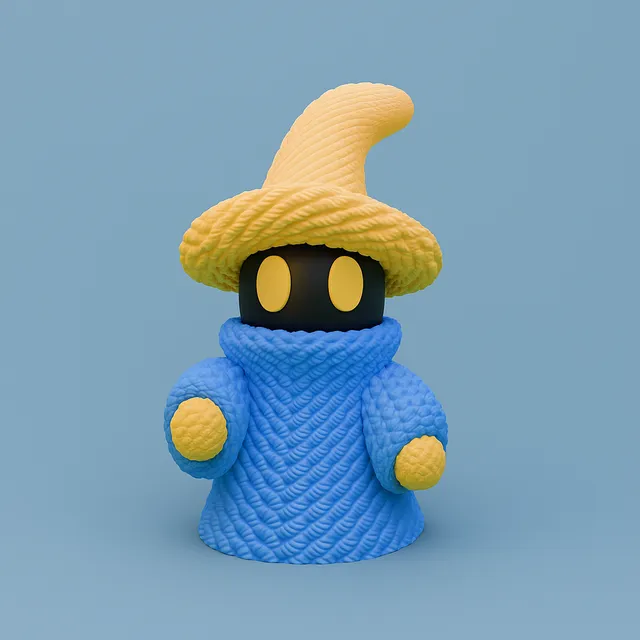 L'Atelier di Zelda Stampe Incantate Vivi Crochet Statuetta Final