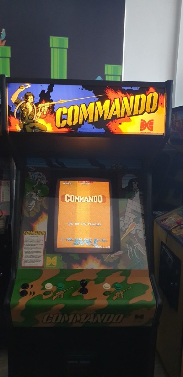 Arcade Story Arcade Commando 1985 Capcom gioco guerra