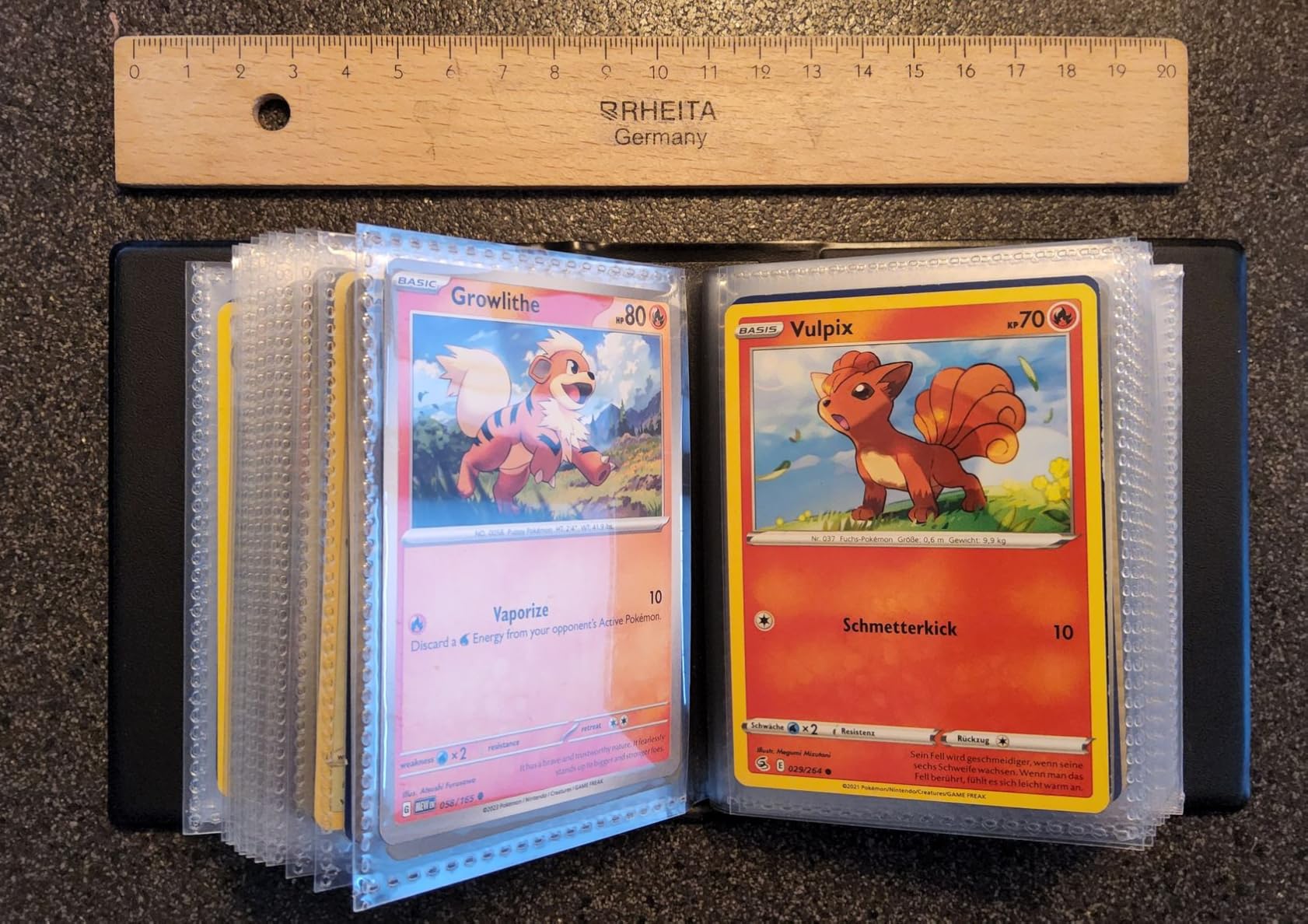 SAFE Album tascabile Trading Card nero 40 carte viaggio