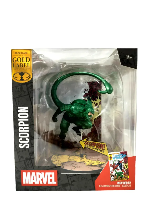 McFarlane Marvel Spider-Man #318 Linea Art Statua 1/10 Gold