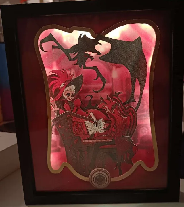 L'Atelier di Zelda Mondi di Luce Hazbin Hotel Cannibal lightbox