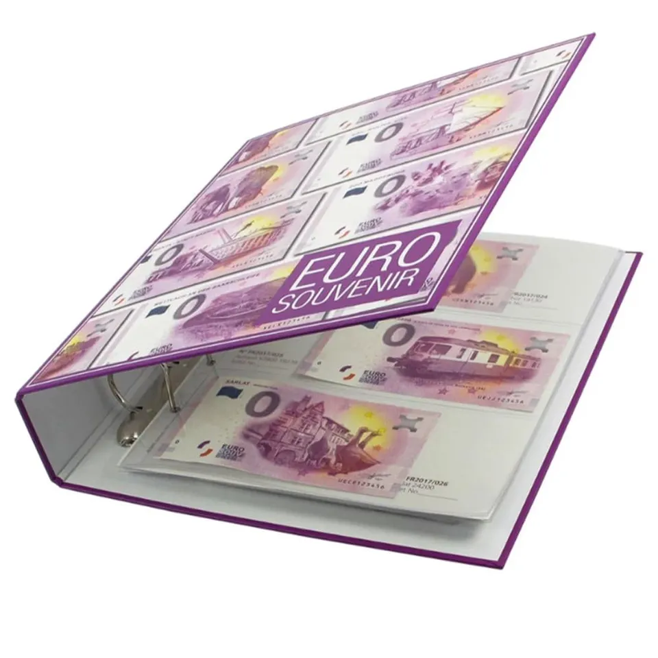 SAFE 3100 Album 0 Euro Tedesche con 5 Fogli rigido 4 anelli