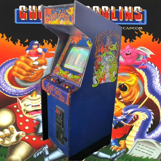 Arcade Story Rari e da Collezione Ghosts'n Goblins cabinato 1985