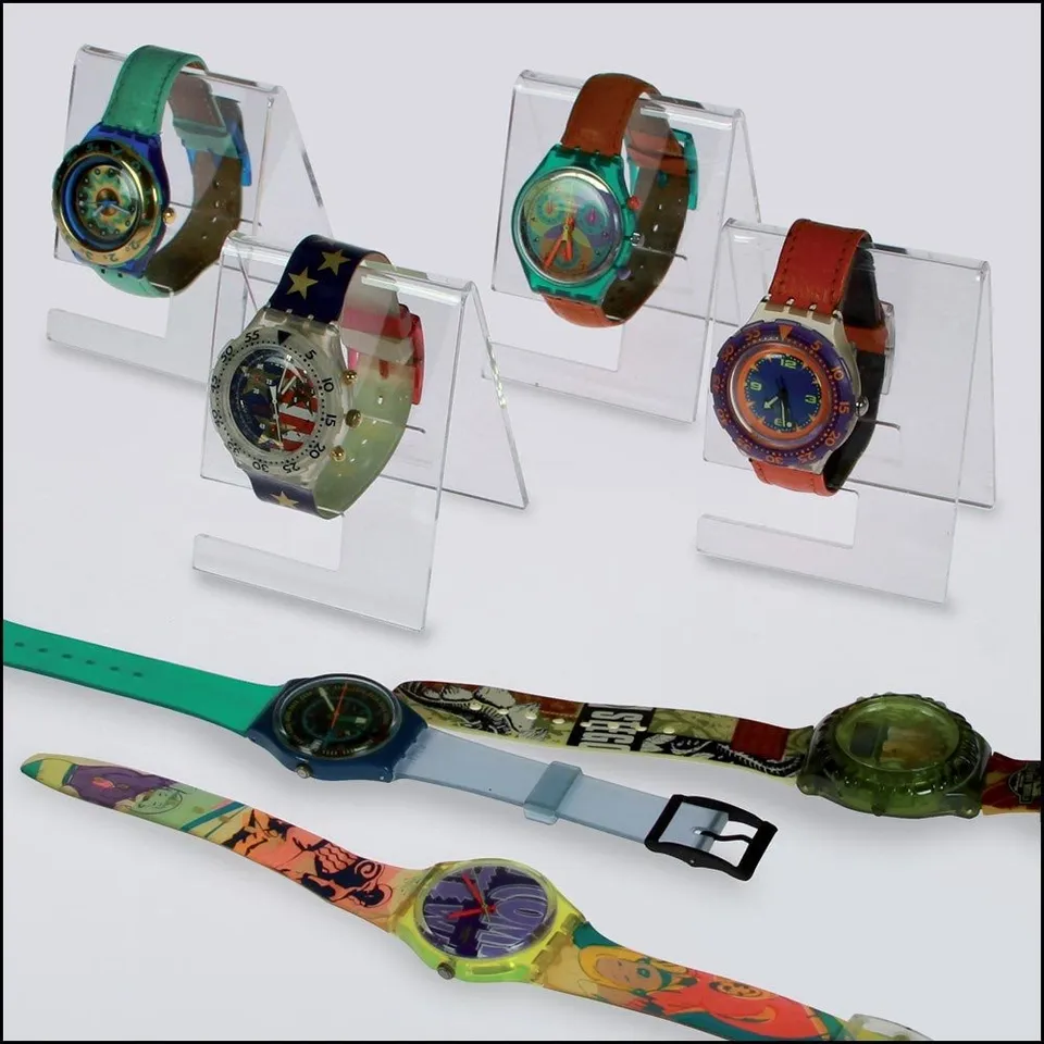 SAFE 5278 Supporti orologi acrilico 90x70x65 mm 3 pezzi