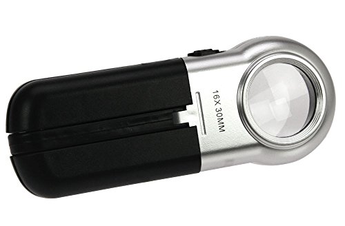 Safe Lupen 9551 lente ingrandimento 16x con luce LED