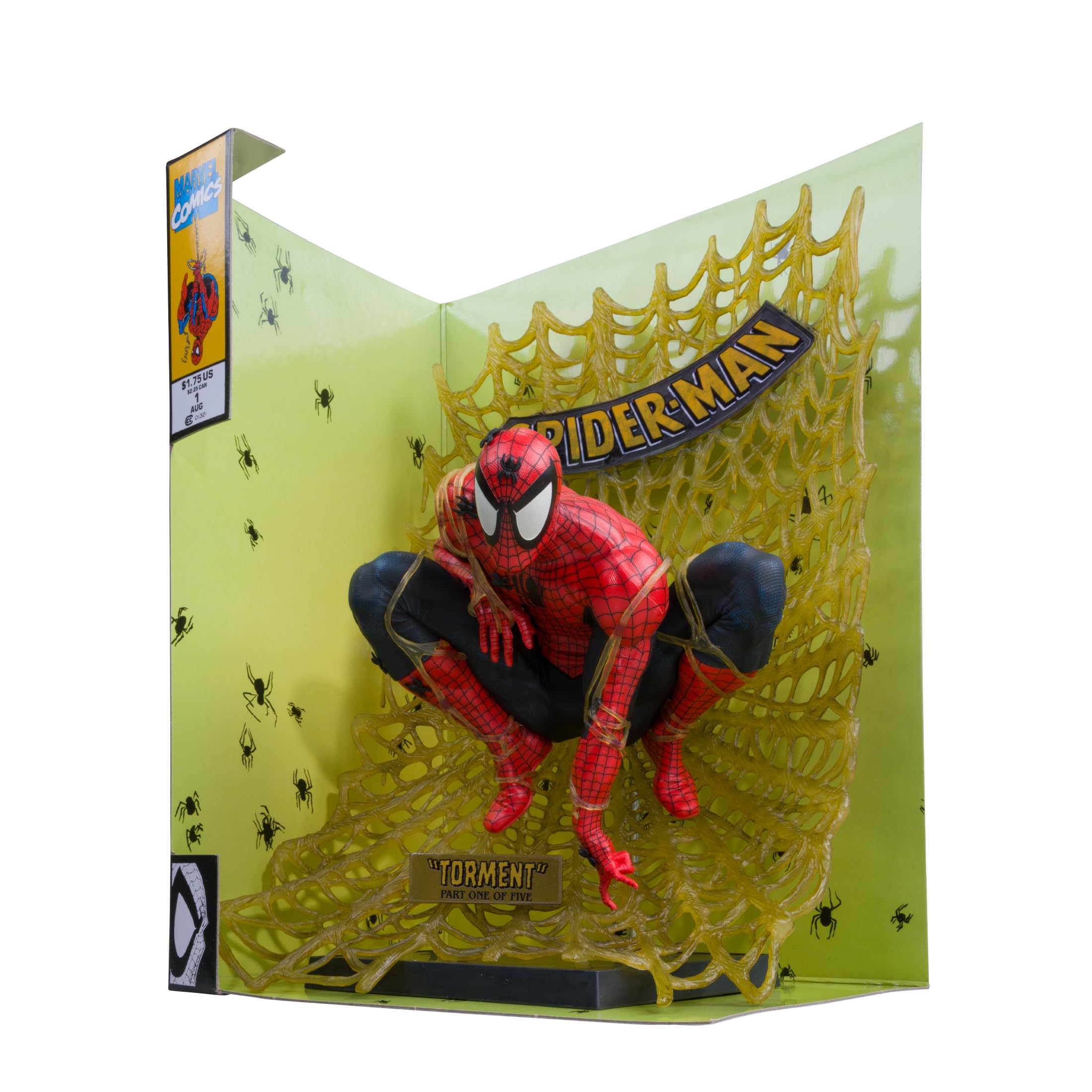 McFarlane Marvel Spider-Man #1 Gold Edition statua PVC 15 cm
