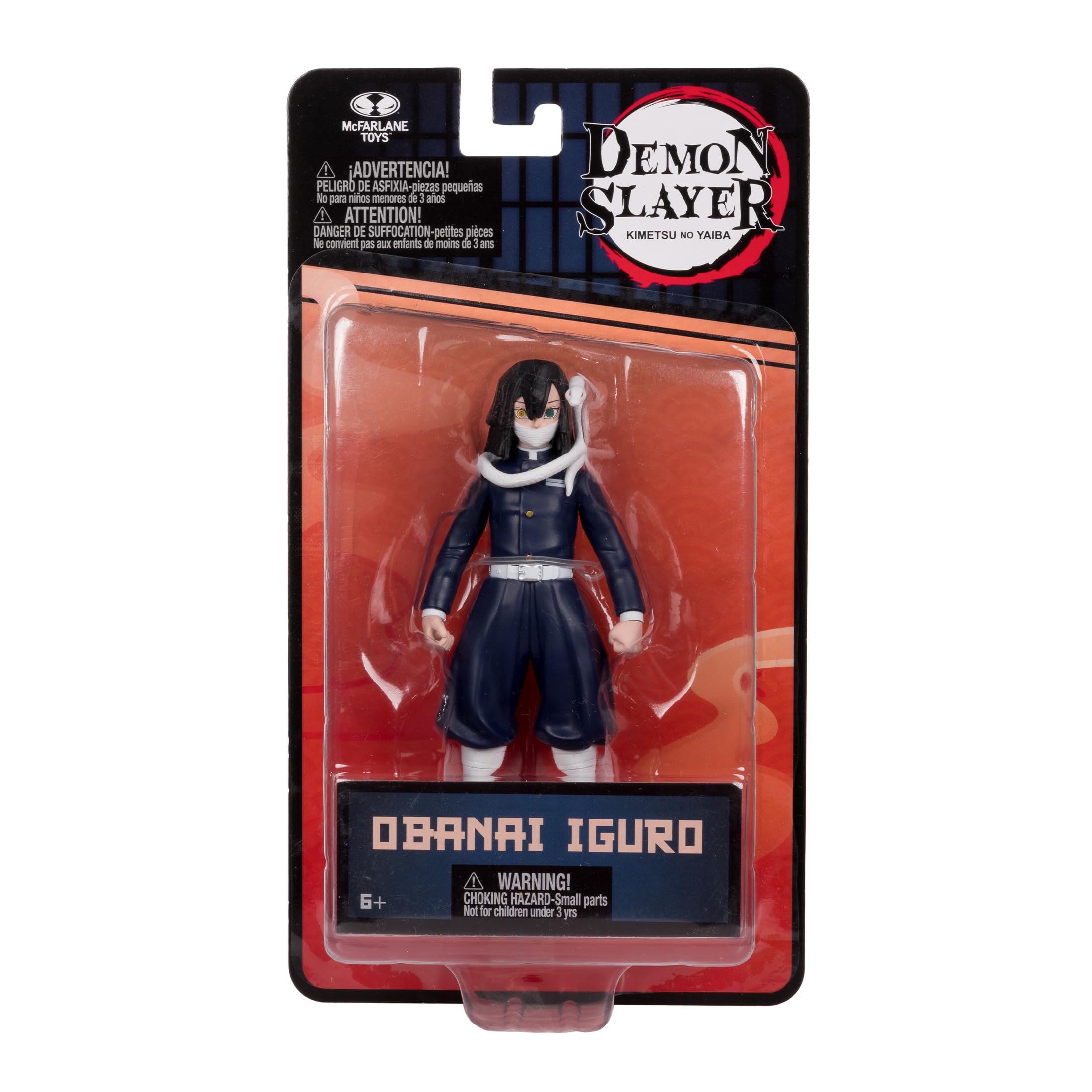 McFarlane Demon Slayer Obanai Iguro Figure 5 Pollici