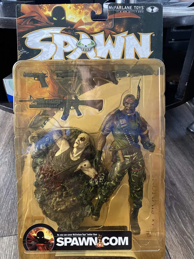 McFarlane Spawn Al Simmons Serie 17 Action Figure Bloody