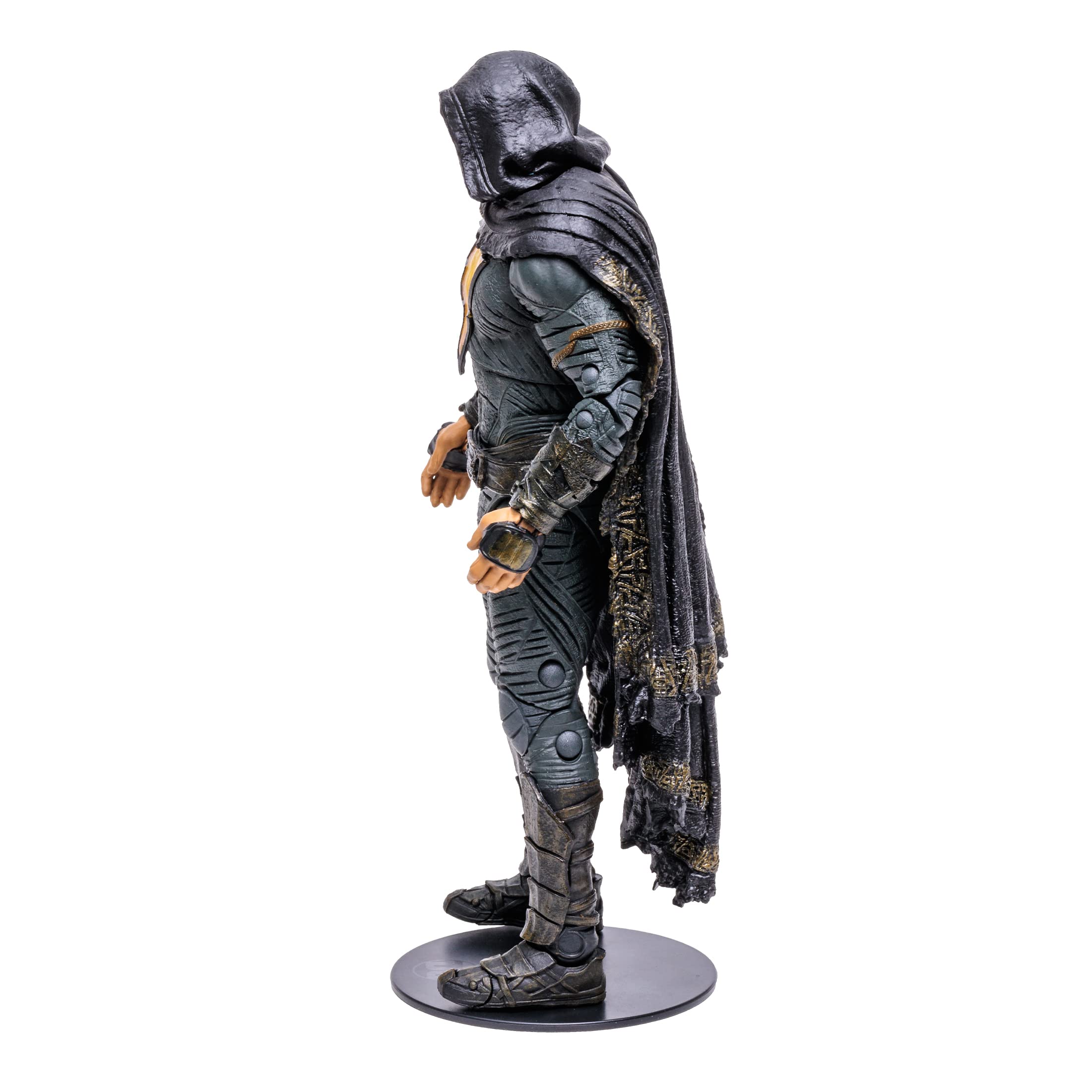 McFarlane DC Multiverse Black Adam action figure con mantello film