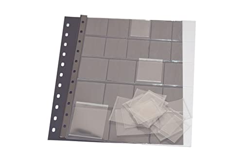 Safe Coin Combi 838 foglio album 21 monete mix 29/38/50 mm