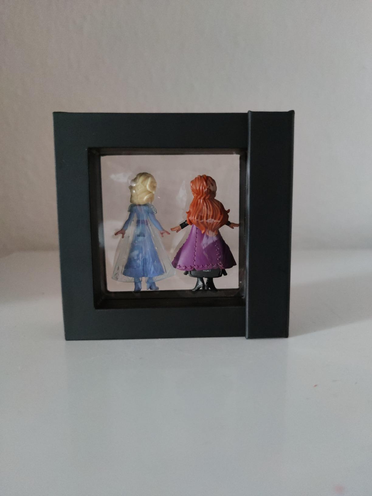 Safe Limbo cornice galleggiante 3D nera quadro magnetico