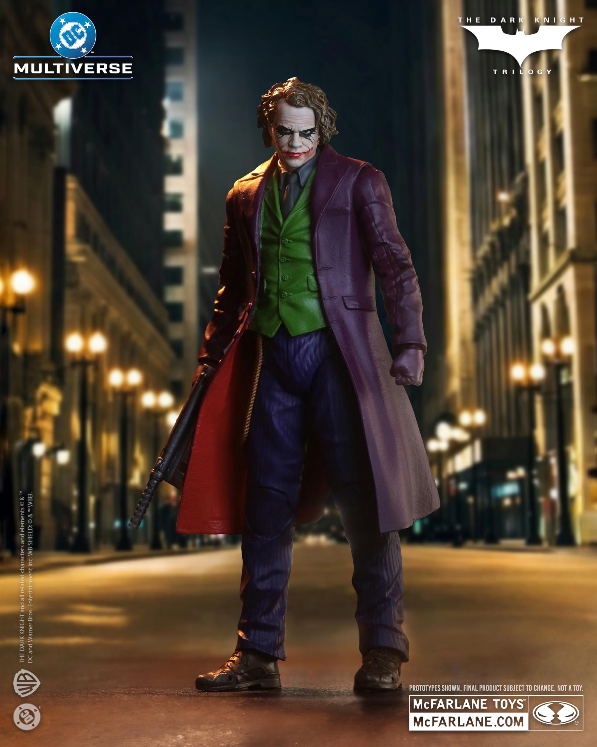 McFarlane DC Multiverse Joker The Dark Knight action figure 18 cm deluxe