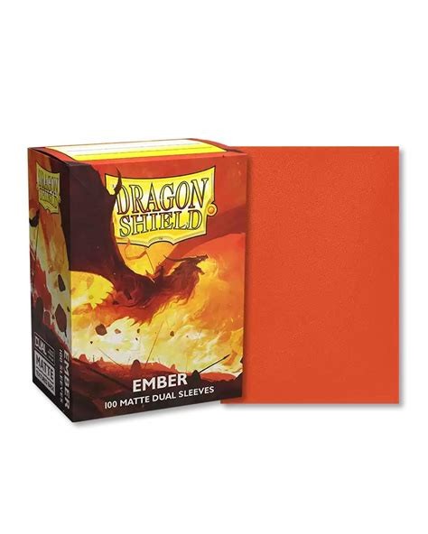 Dragon Shield Dual Matte Bustine Standard Ember Alaric