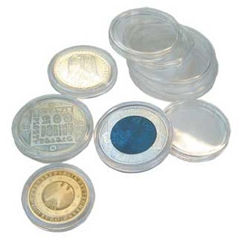 SAFE 6716-5 Capsule Monete Ø16,5 mm Set 5 Pezzi Antigraffio