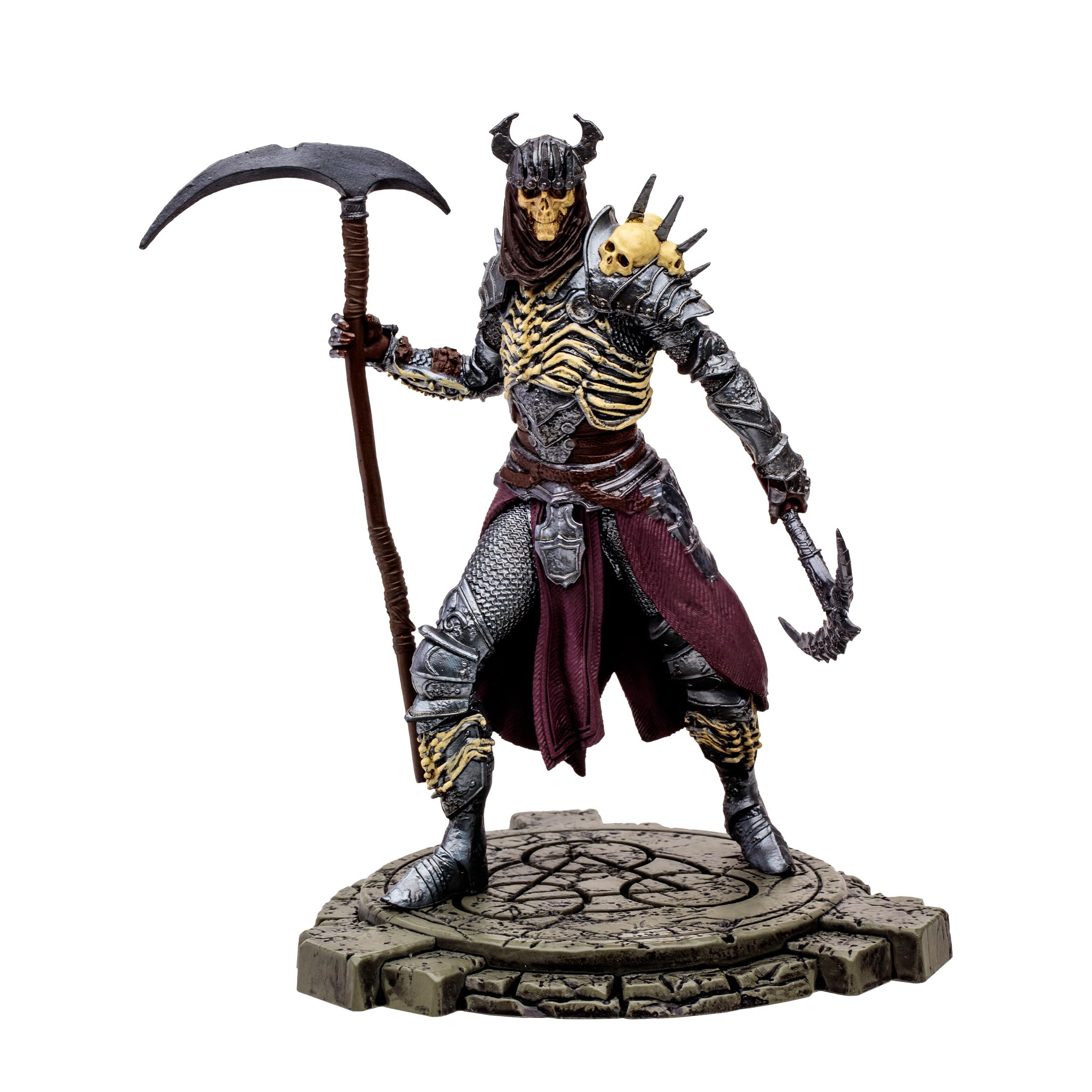 McFarlane Diablo IV Necromante Spirito Osseo figure comune 1:12