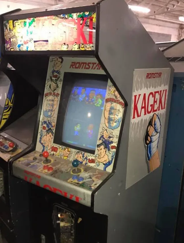 Arcade Story Picchiaduro Kageki cabinato arcade lotta 1988
