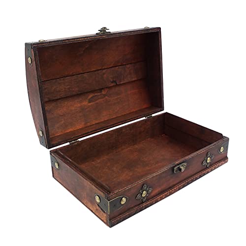 Safe Group Sammelboxen Scrigno Bauletto Legno 25x15x9 cm Tesoro