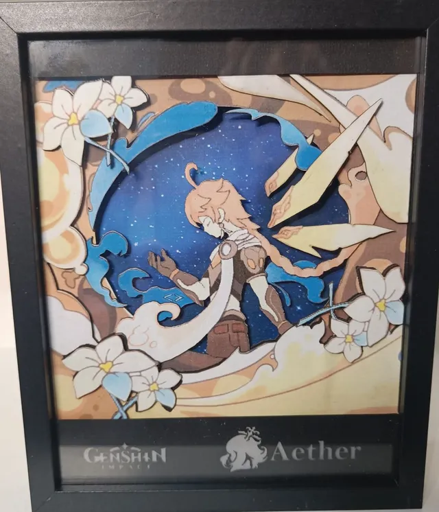 L'Atelier di Zelda Mondi di Luce Aether lightbox Genshin stellato