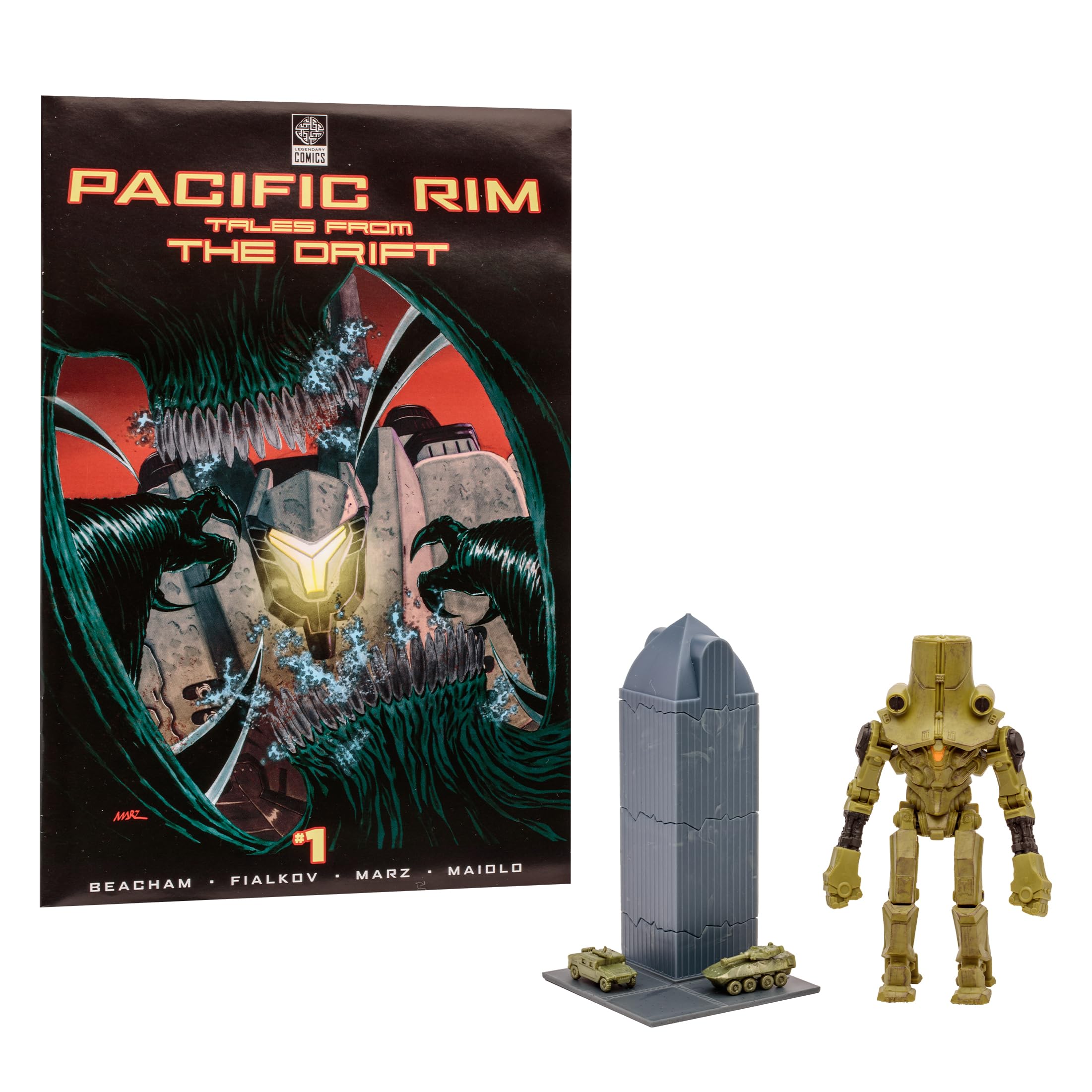 McFarlane Movie Maniacs Cherno Alpha 4" Action Figure Playset Comic