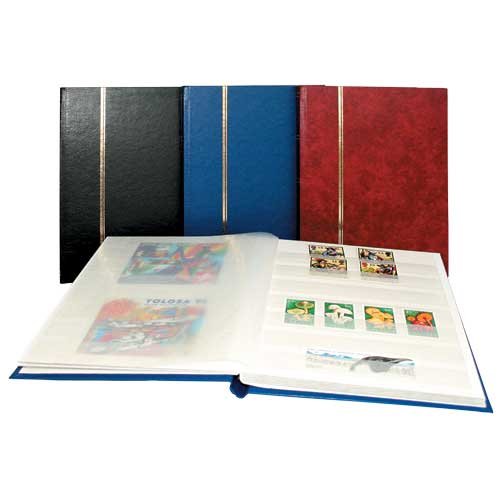 Safe 141-4 album francobolli 16 pagine nere formato libro