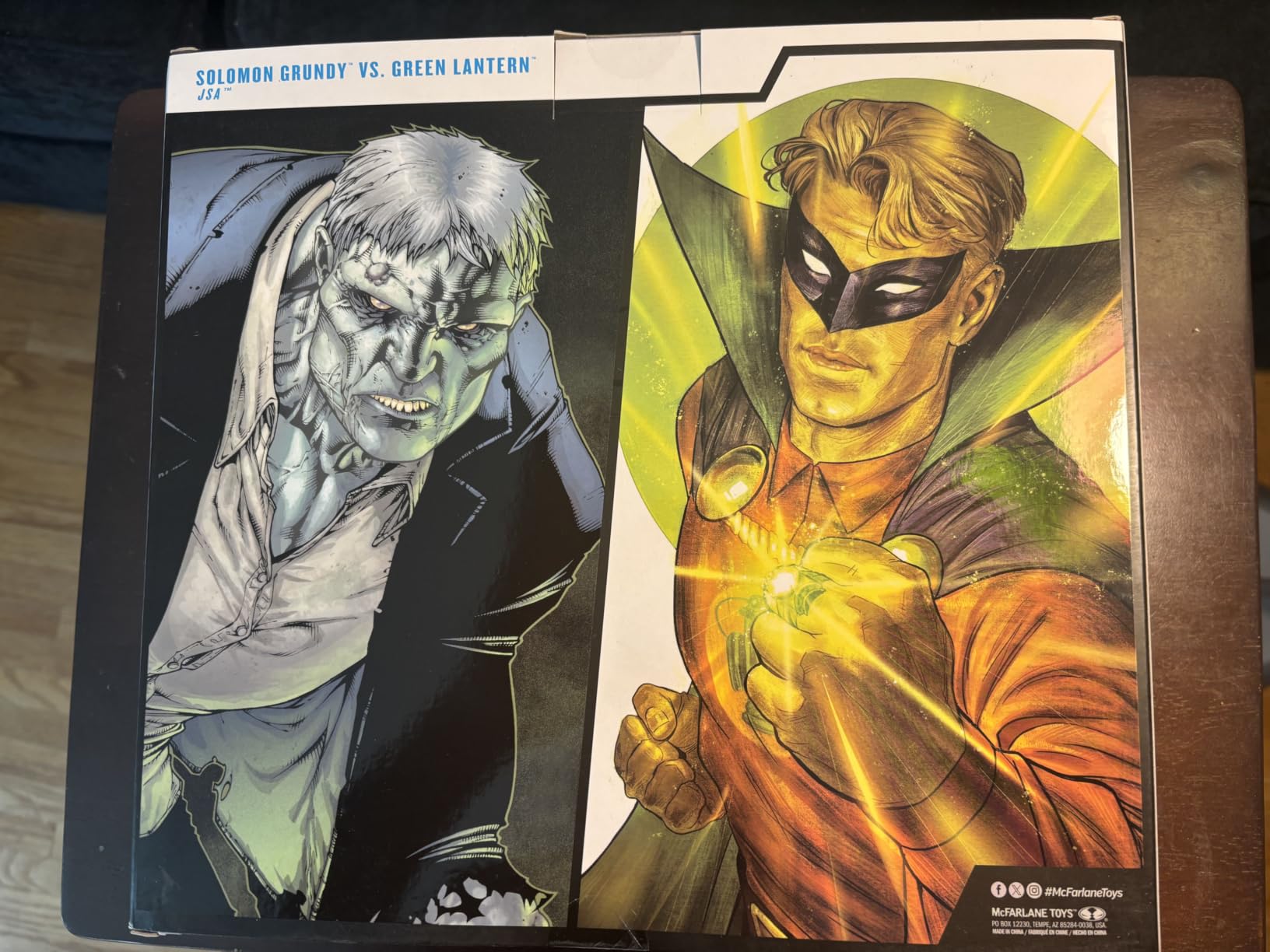 McFarlane DC Multiverse Solomon Grundy vs Lanterna Verde pack 2
