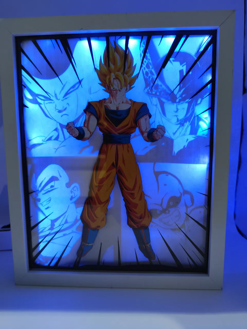 L'Atelier di Zelda Mondi di Luce Goku lightbox RGB USB