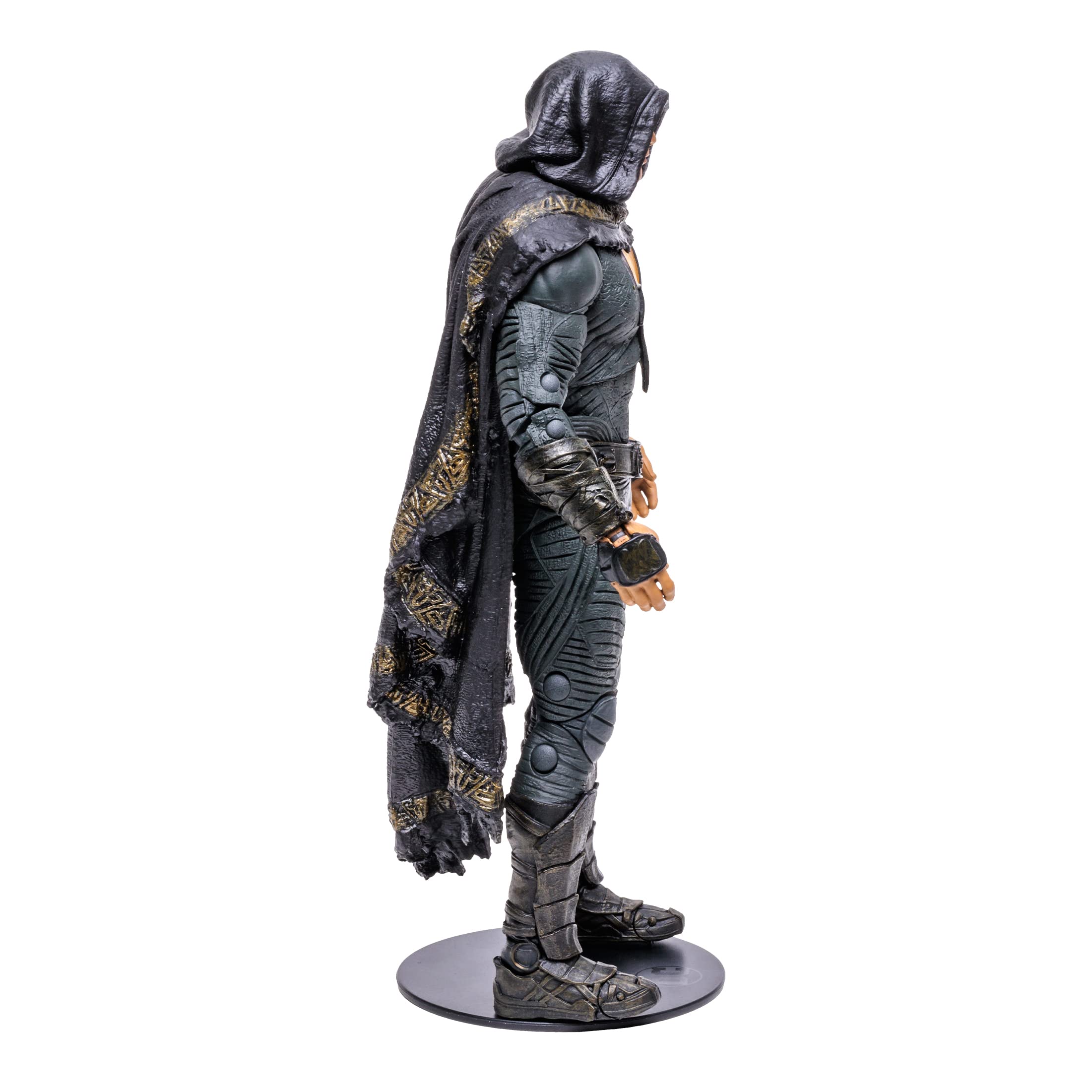 McFarlane DC Multiverse Black Adam action figure con mantello film