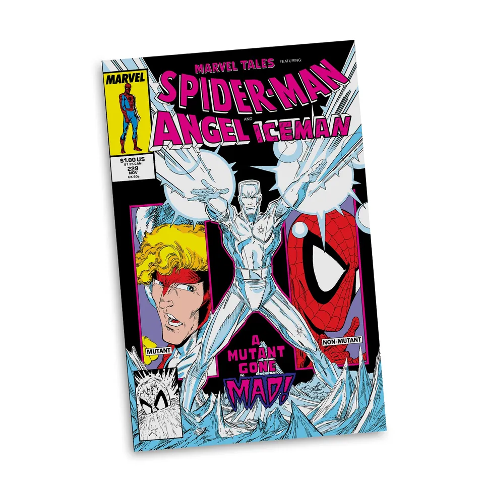 McFarlane Marvel Iceman Marvel Tales 229 Red Platinum statua 1:6