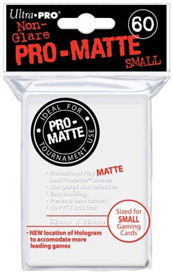 Ultra Pro Bustine Standard 66x91 Pro Matte 50 pz bianco