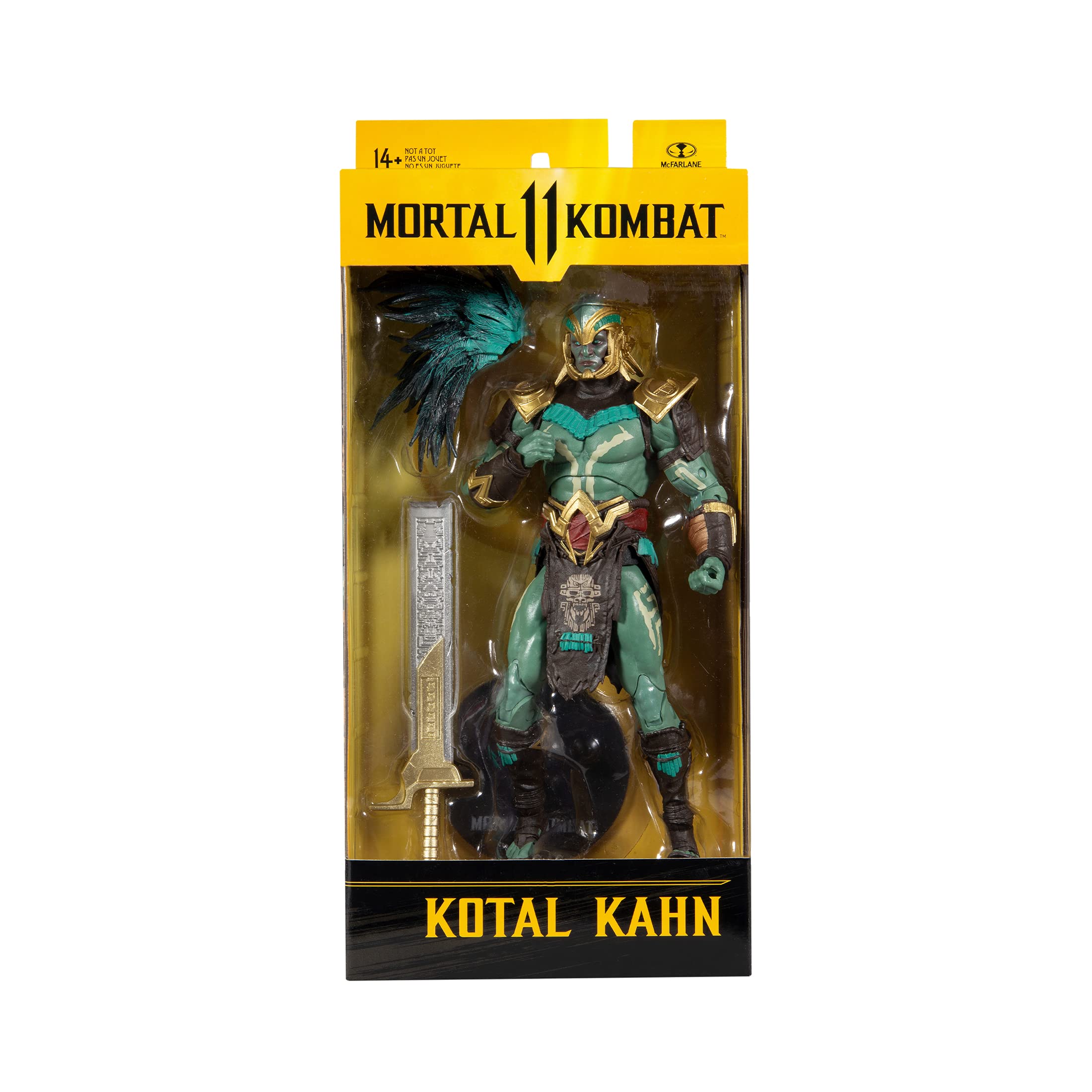 McFarlane Mortal Kombat Kotal Kahn Cutter Action Figure 18cm