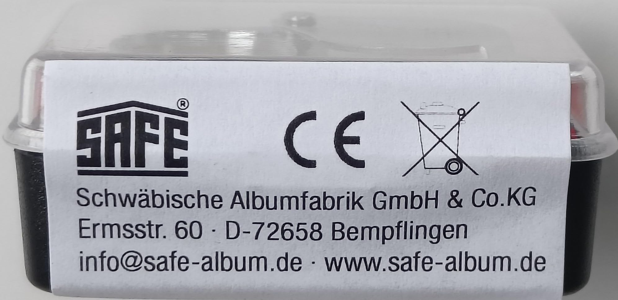 Safe Lupen 9538 Lente d'Ingrandimento 20x 18 mm Metallo