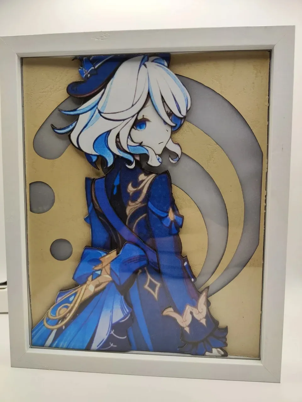 L'Atelier di Zelda Mondi di Luce Furina Limited Edition lightbox resina