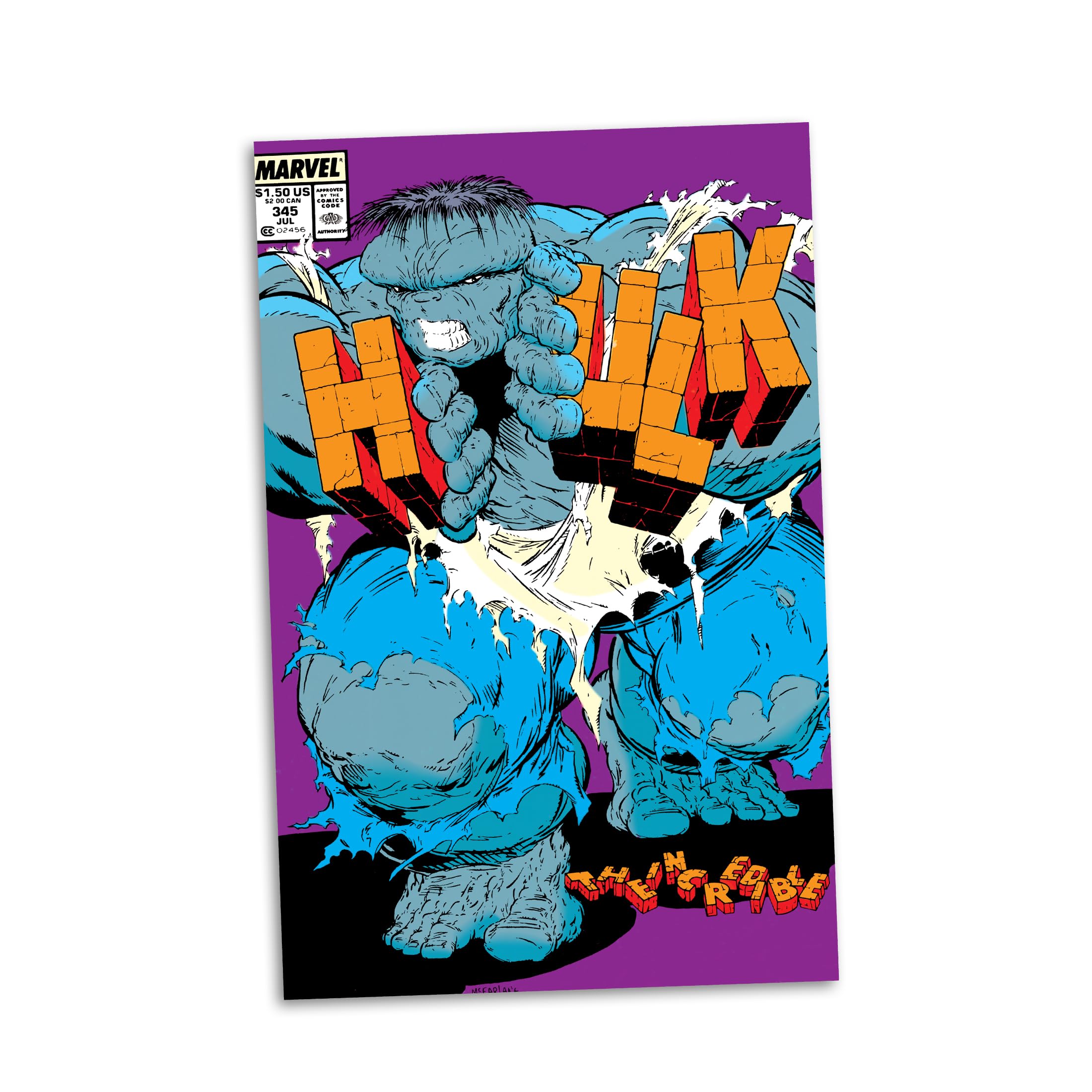 McFarlane Marvel Hulk #345 statua 1:6 con fumetto