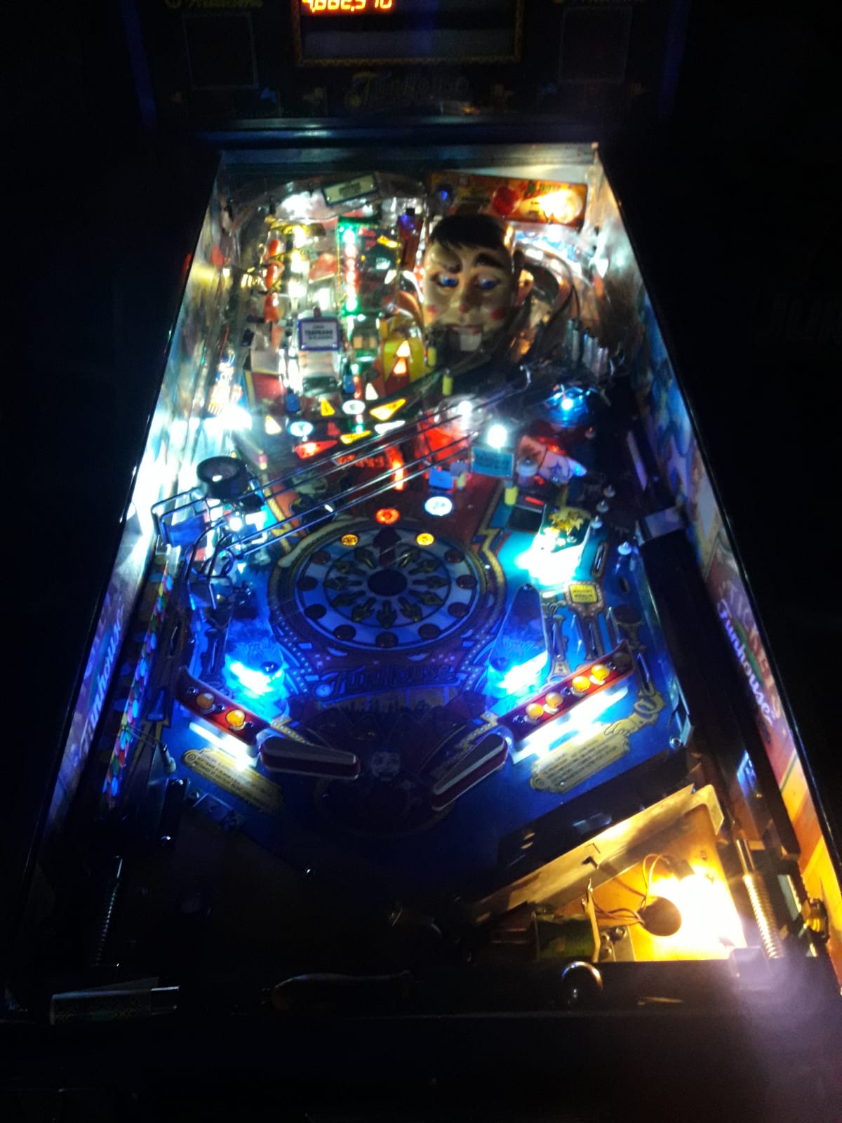 Arcade Story FunHouse Flipper 1990 Williams flipper Rudy