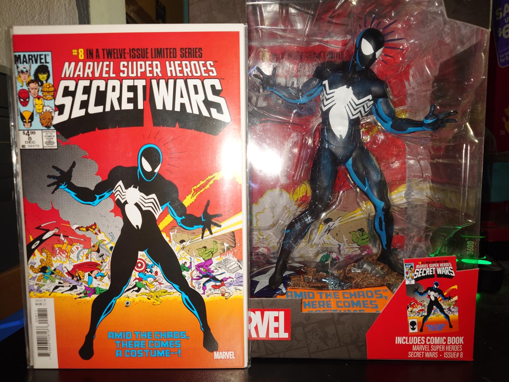 McFarlane Marvel Spider-Man Secret Wars statua 1:6 27 cm
