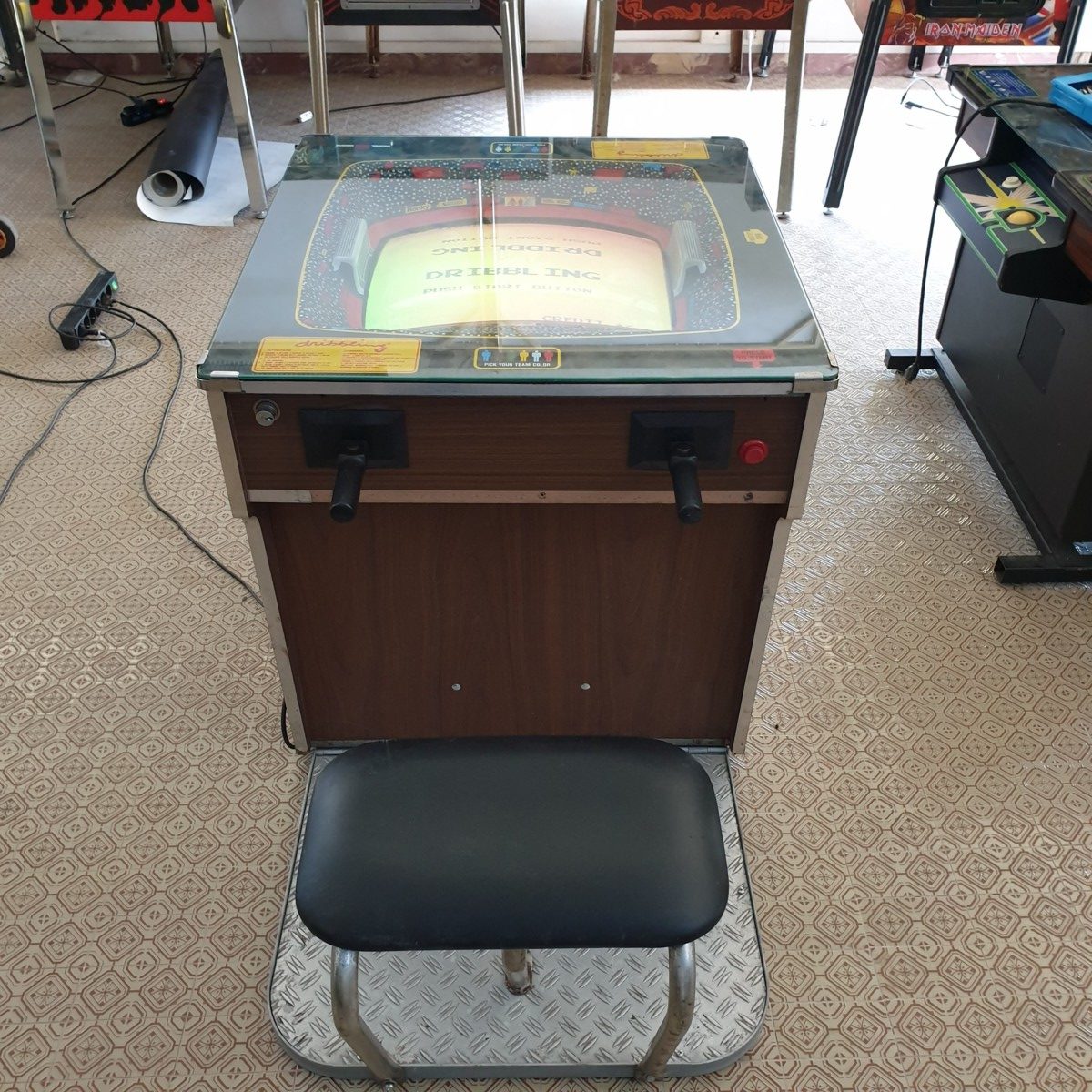 Arcade Story Guida e Corse Pole Position 1982 cabinato arcade