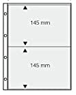 SAFE 5478 Fogli Sottobicchieri 15 pz 2 Scomparti Trasparenti