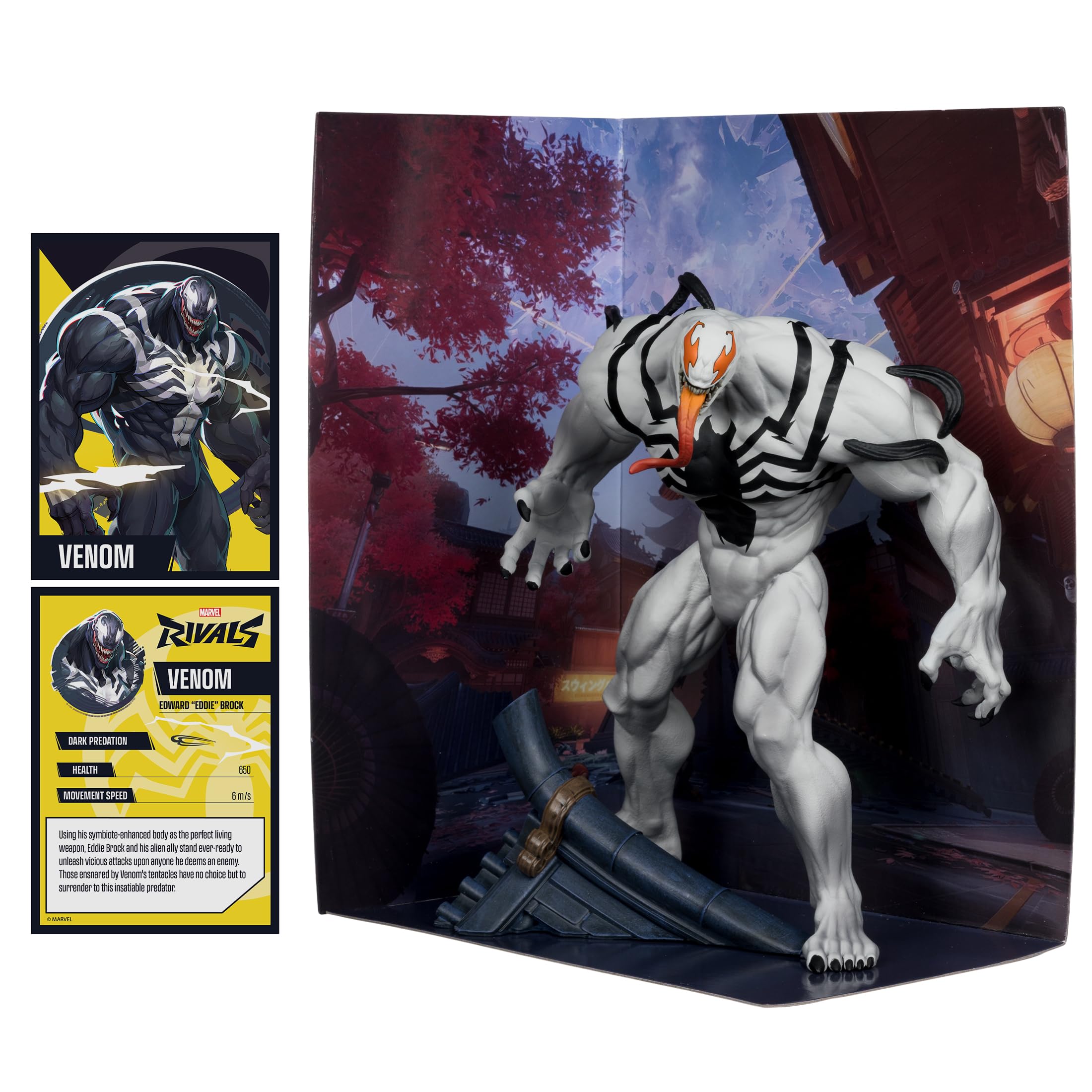 McFarlane Marvel Rivals Venom Red Platinum e Hulk set 2 figure 1:6