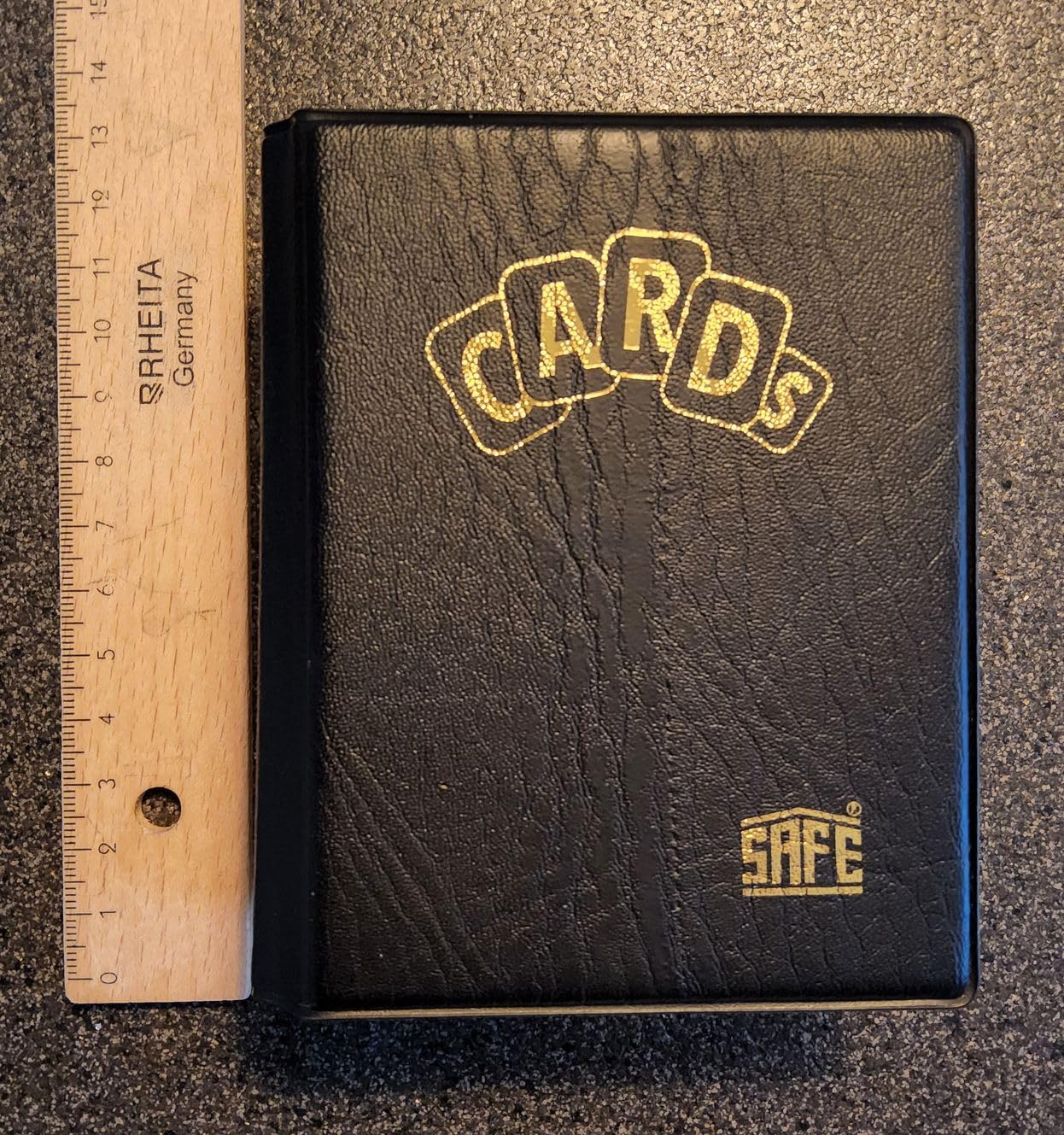 SAFE Album tascabile Trading Card nero 40 carte viaggio