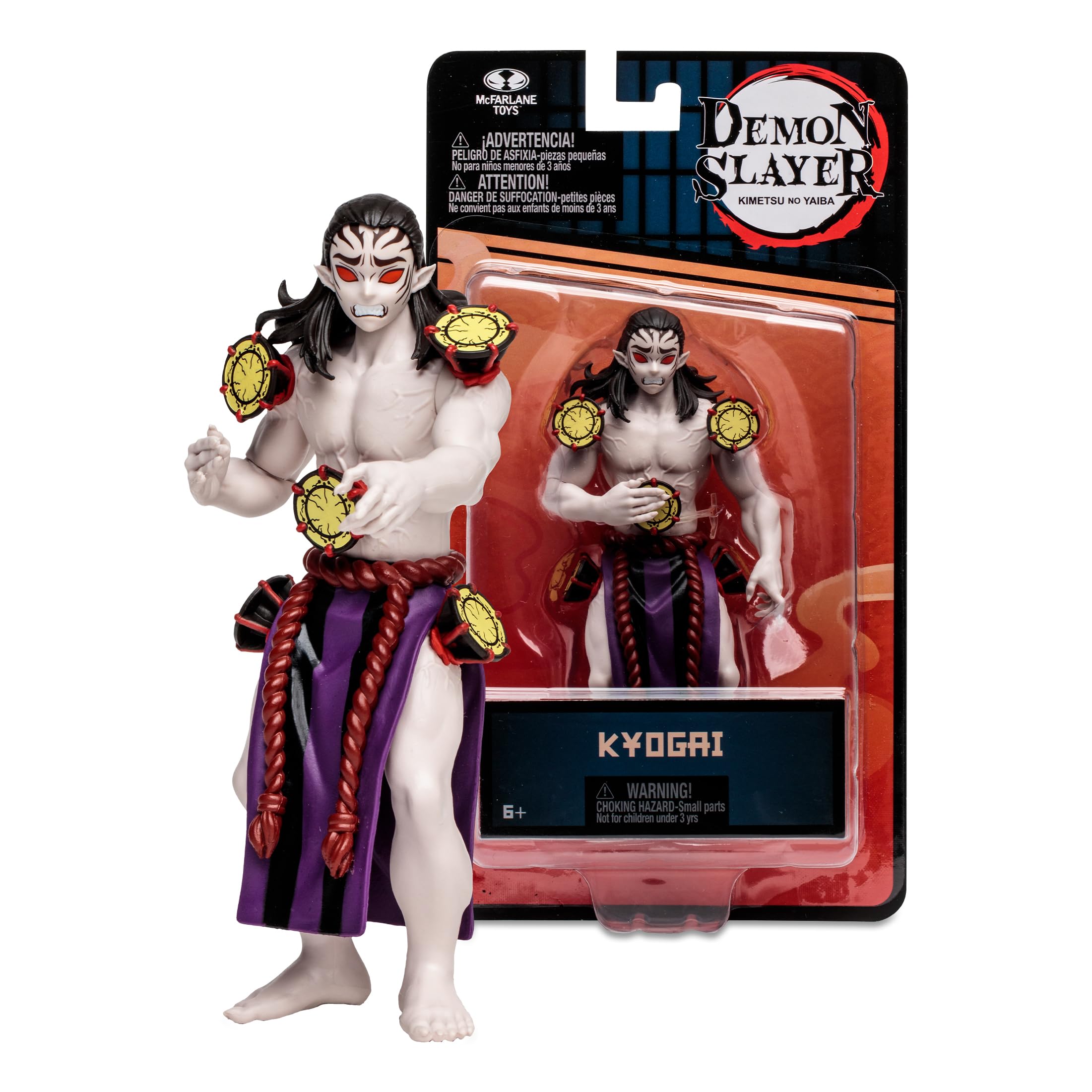 McFarlane Demon Slayer Kyogai action figure 12,7 cm tamburi