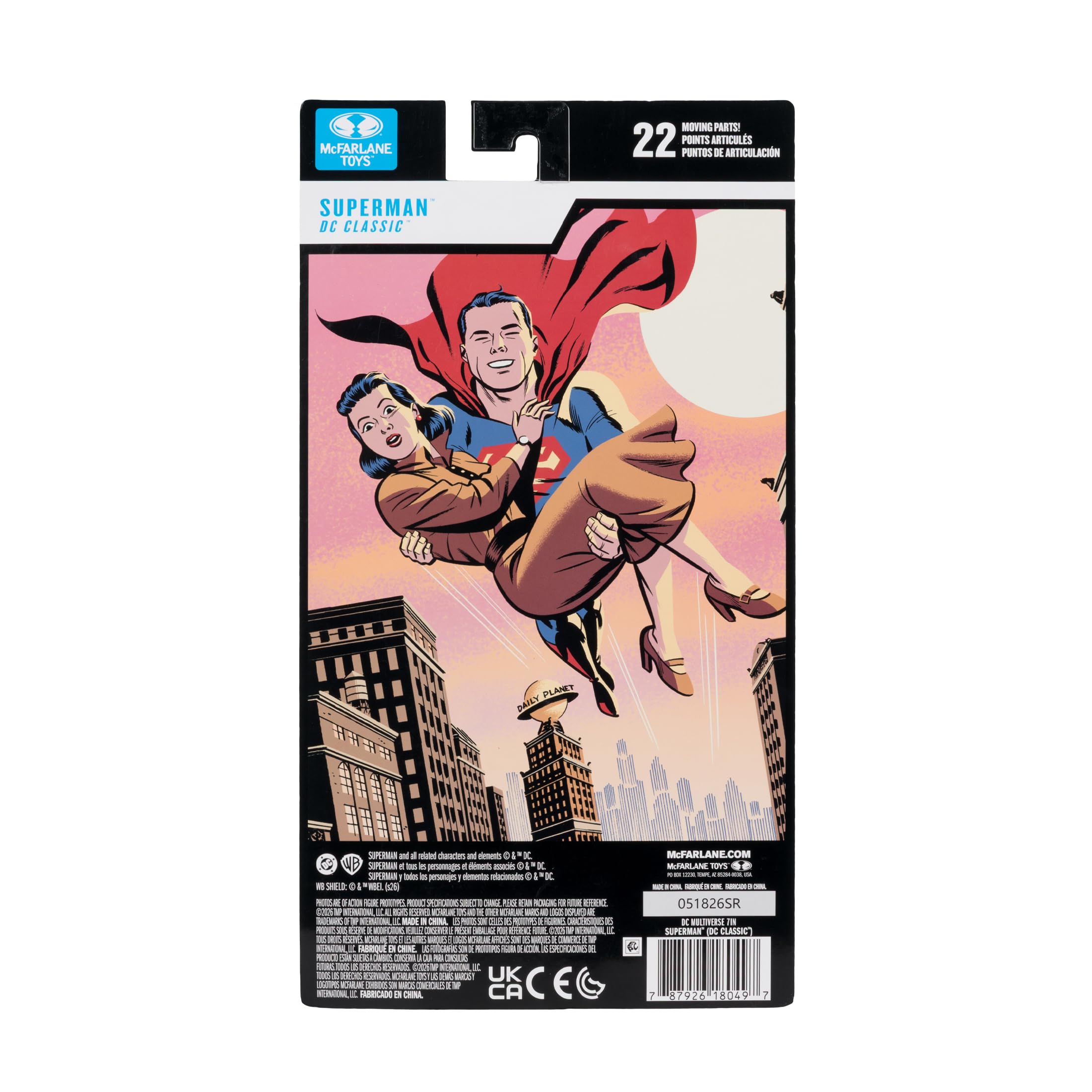 McFarlane DC Multiverse Superman Classic action figure 18 cm