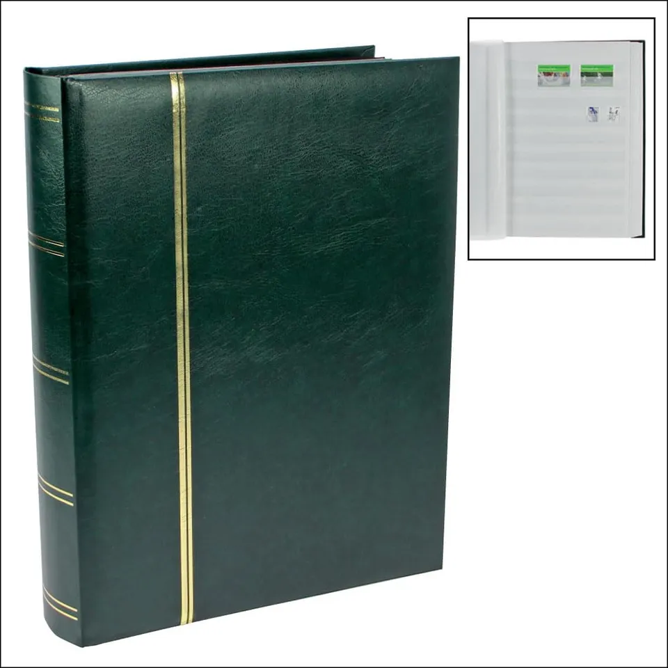 Safe Album Francobolli Verde Classificatore da Collezione