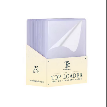 TS Collezionismo Bustine Toploader rigidi premium pack 25
