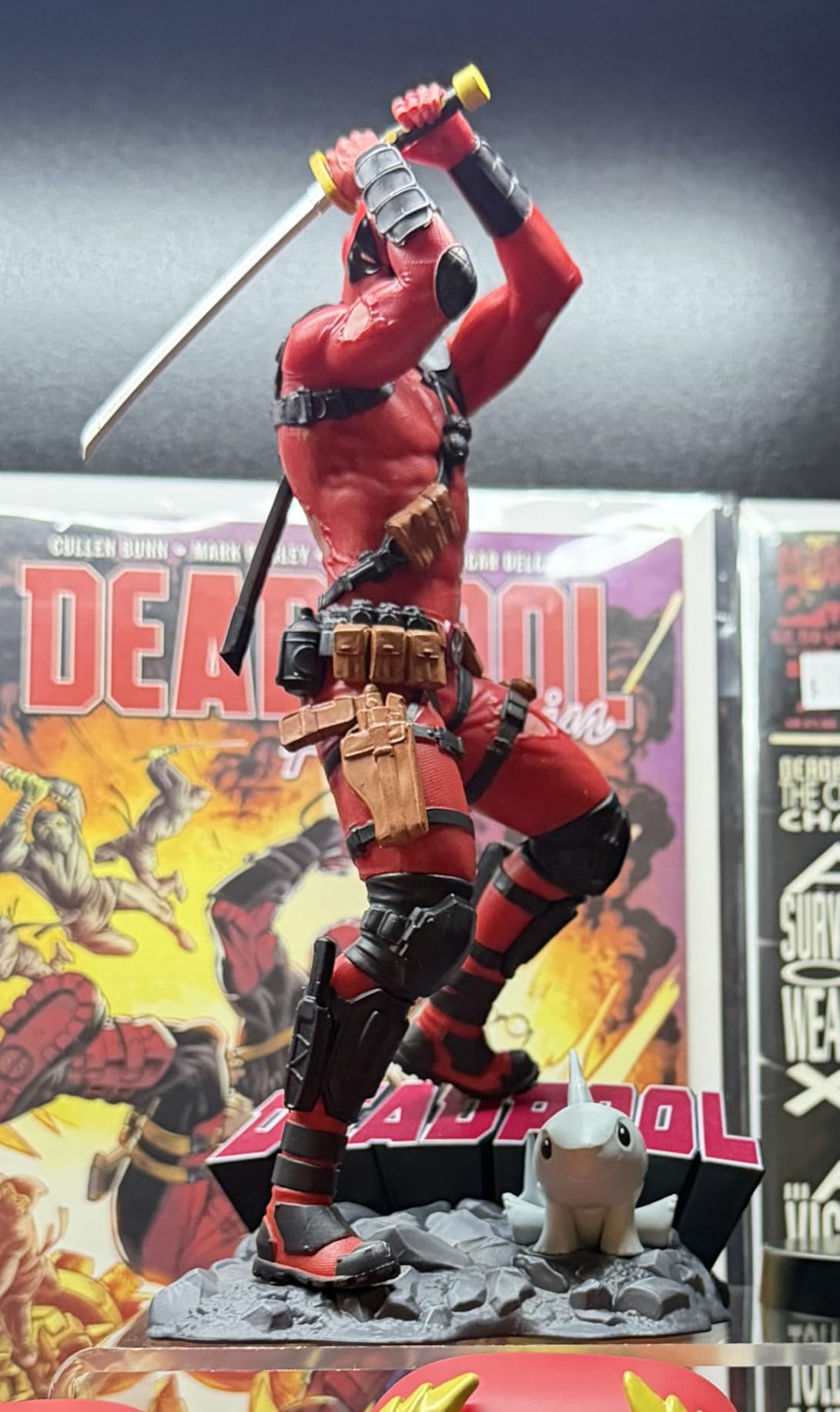McFarlane Marvel Deadpool 1:10 statua con scena Deadpool #1