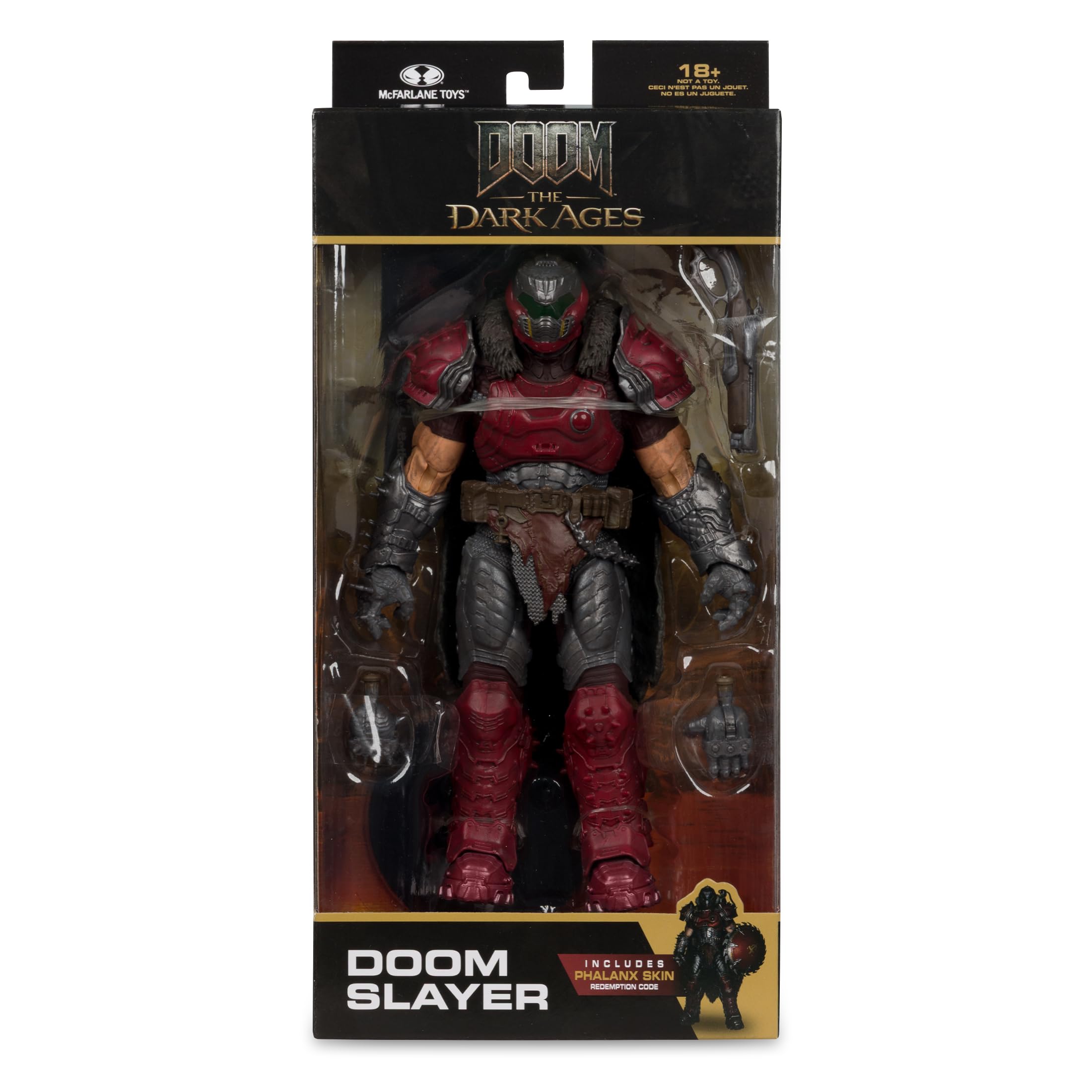 McFarlane Doom Slayer Dark Ages action figure 7" Phalanx