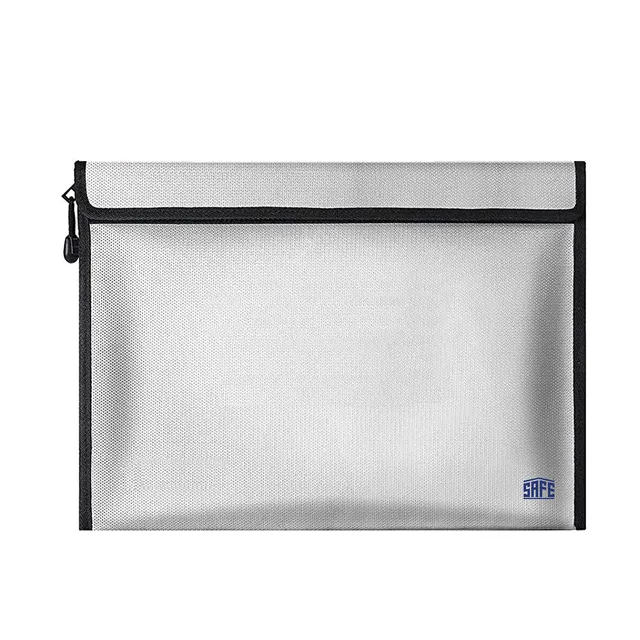 Safe Praktisches für Daheim borsa ignifuga grigia 38,5 cm